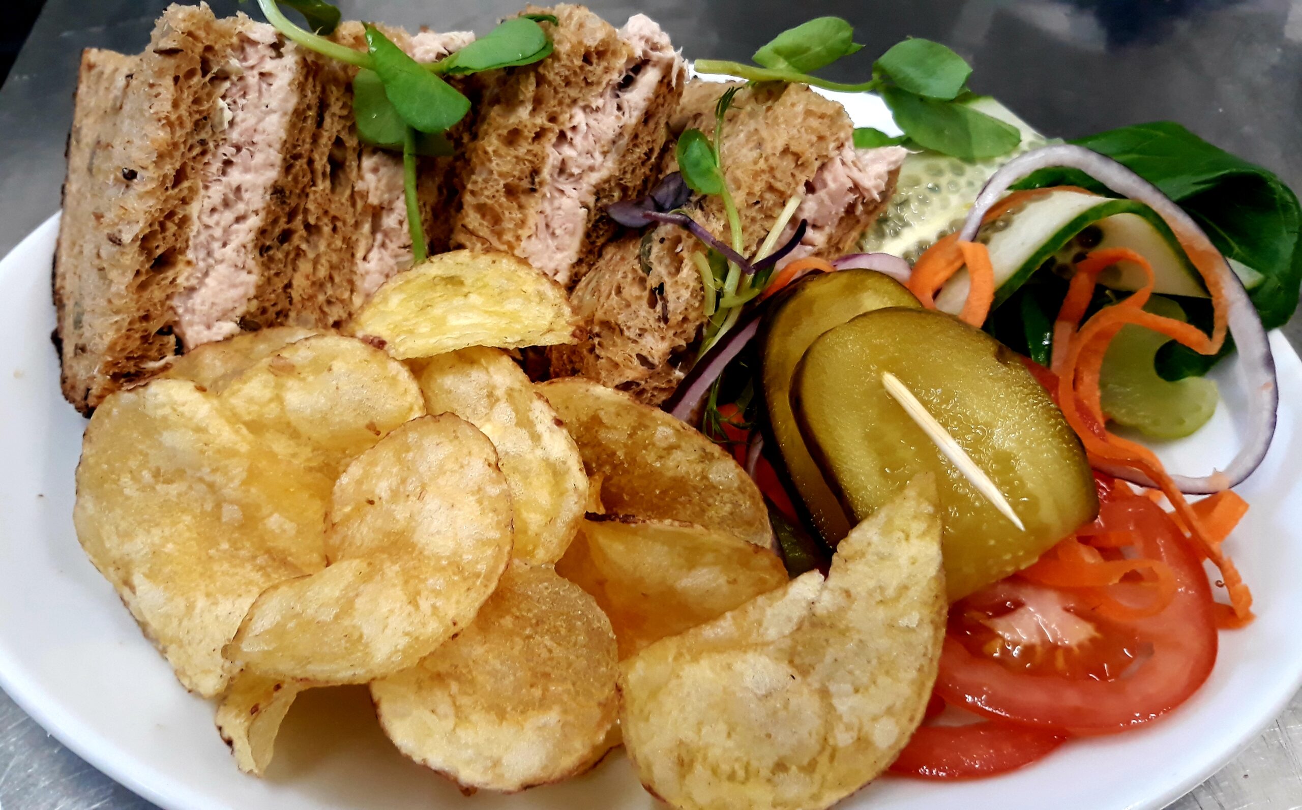 Photograph of a sandwich