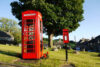 Gallery on the Green, Upper Settle, North Yorkshire (repurposed telephone kiosk)